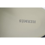 Hermes Khaki flip flops