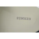 Hermes Khaki flip flops