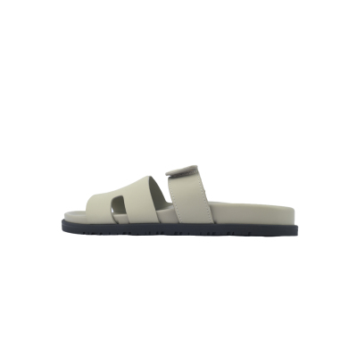 Hermes Khaki flip flops 01