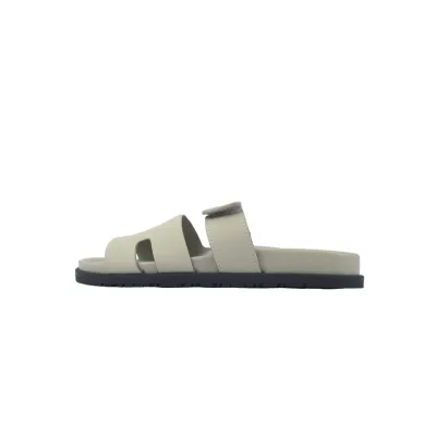 Hermes Khaki flip flops 01