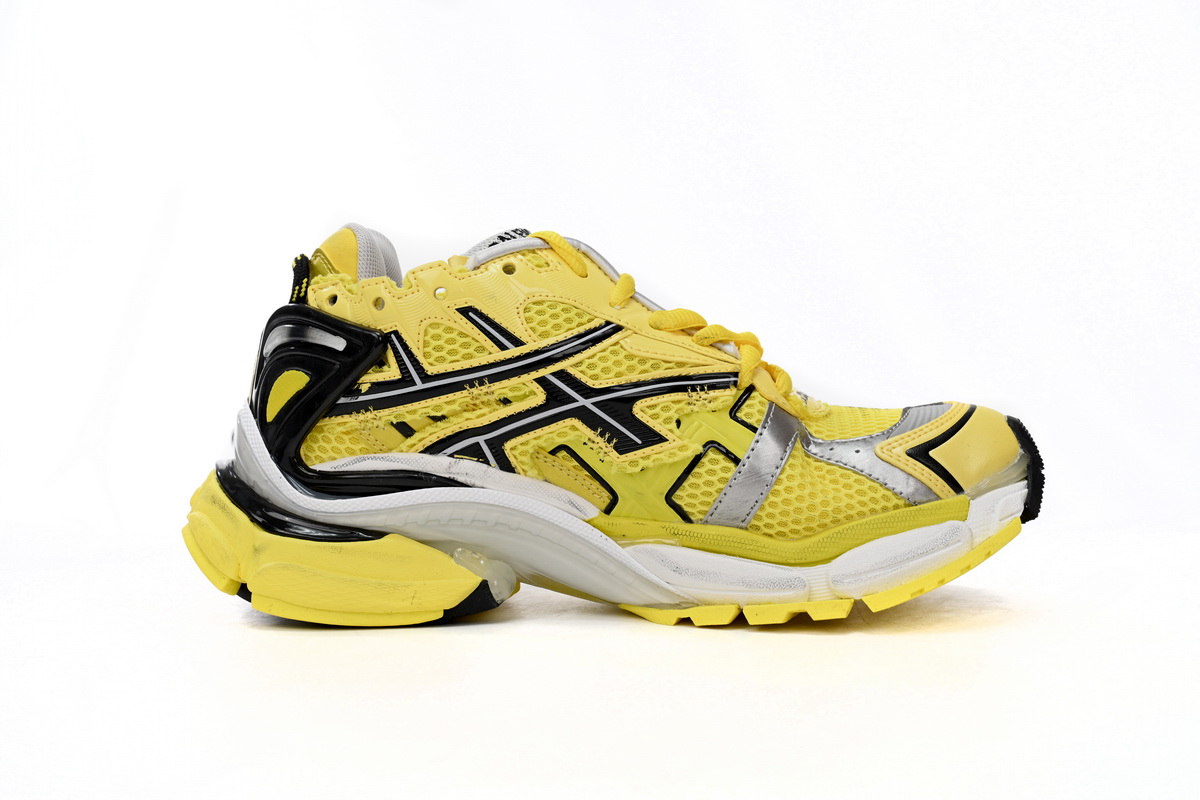 PK God Batch Balenciaga Runner Black Yellow 677402 W2RD3 0510