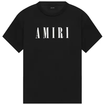 Amiri Core Logo Tee 'Black' 01