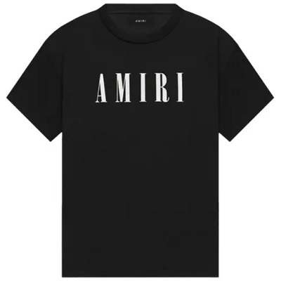 Amiri Core Logo Tee 'Black' 01