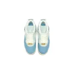 PK God Batch Air Jordan 4 Denim Worn Blue