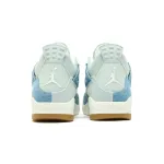 PK God Batch Air Jordan 4 Denim Worn Blue