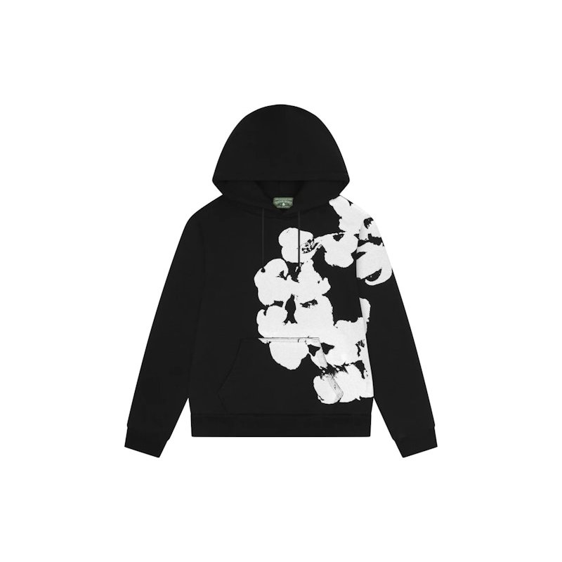Denim Tears Big Cotton Wreath Sweatshirt Black