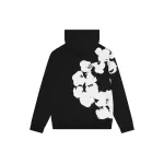 Denim Tears Big Cotton Wreath Sweatshirt Black