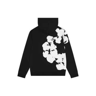 Denim Tears Big Cotton Wreath Sweatshirt Black 02