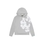 Denim Tears Big Cotton Wreath Sweatshirt Grey