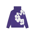 Denim Tears Big Cotton Wreath Sweatshirt Purple