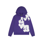 Denim Tears Big Cotton Wreath Sweatshirt Purple