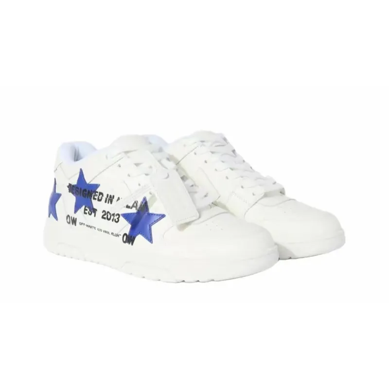 PK God Batch O FF-WHITE Out Of White White and Blue Five Stars
