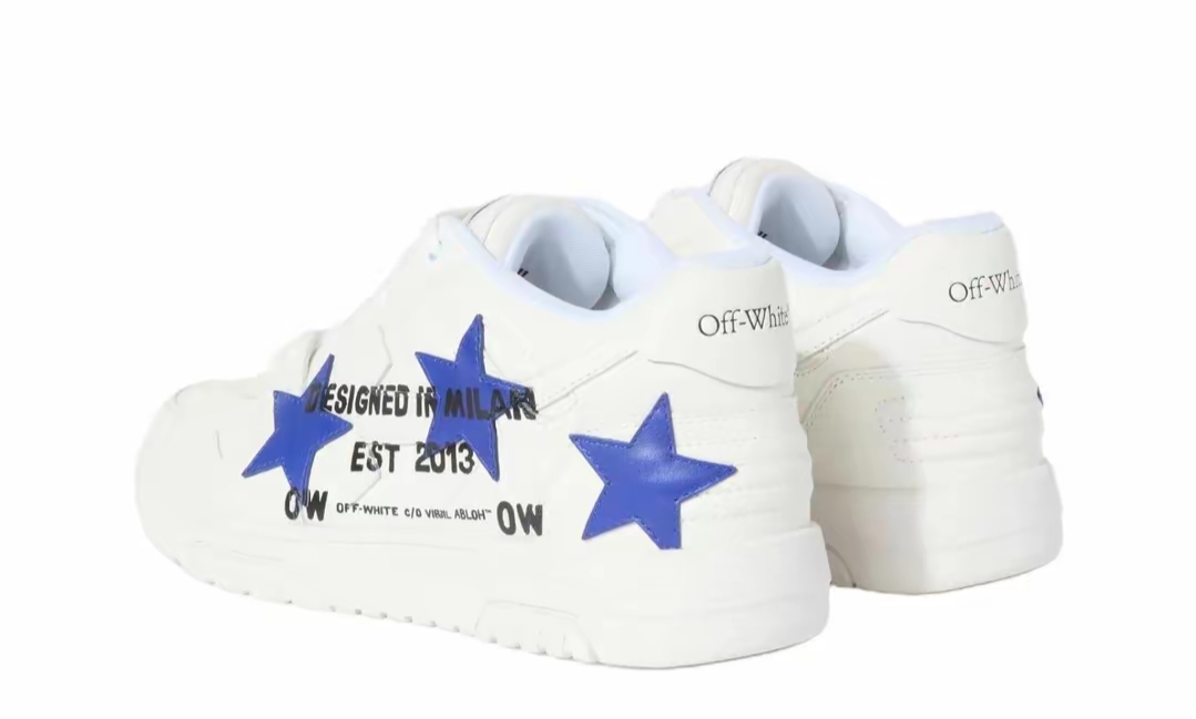 PK God Batch O FF-WHITE Out Of White White and Blue Five Stars