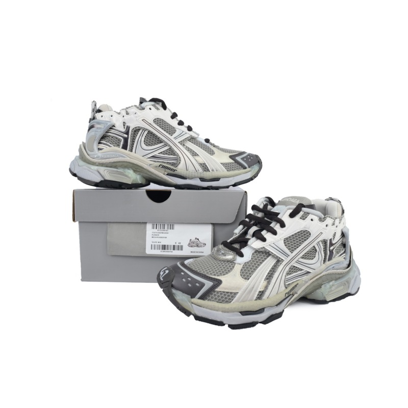 PK God Batch Balenciaga Runner Sneaker Grey 772774 W3RMU 2000