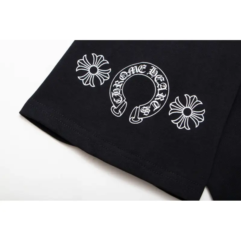 Chrome Hearts Eye Chart Dagger T-shirt Black/White