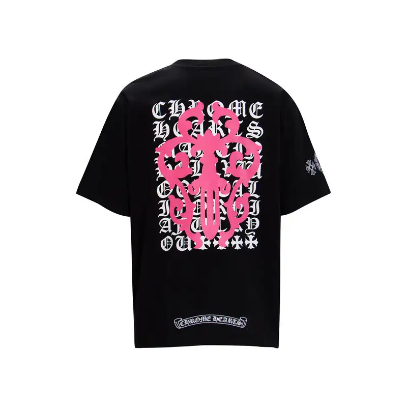 Chrome Hearts Eye Chart Dagger T-shirt Black/White