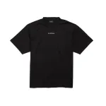 New Balenciaga Back T-Shirt Medium Fit in Black
