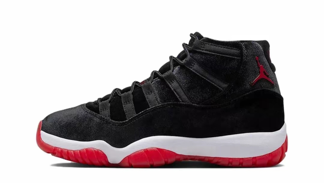 PK God Batch Air Jordan 11 Retro Bred Velvet