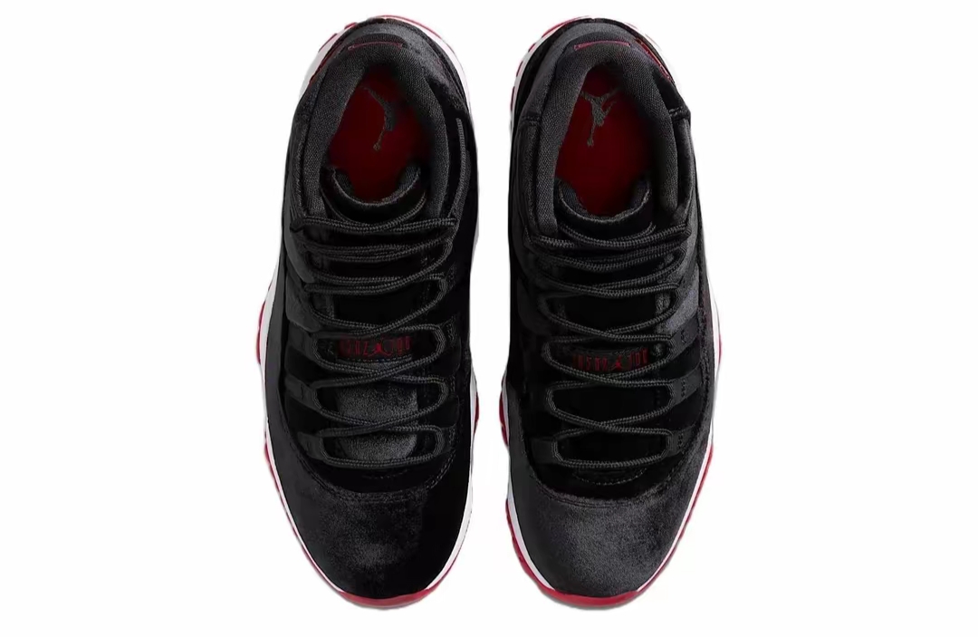 PK God Batch Air Jordan 11 Retro Bred Velvet