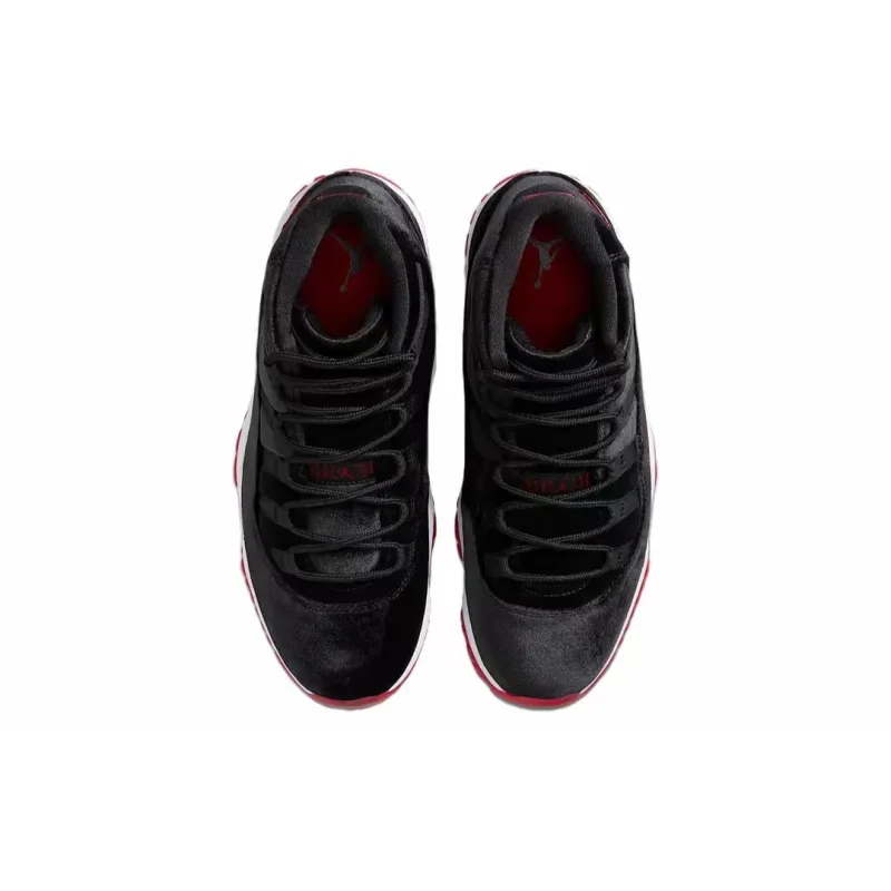 PK God Batch Air Jordan 11 Retro Bred Velvet