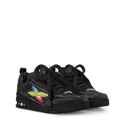 PK God Batch Louis Vuitton Skate Trainer Black 01