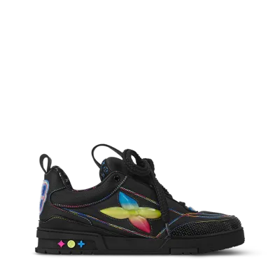 PK God Batch Louis Vuitton Skate Trainer Black 02