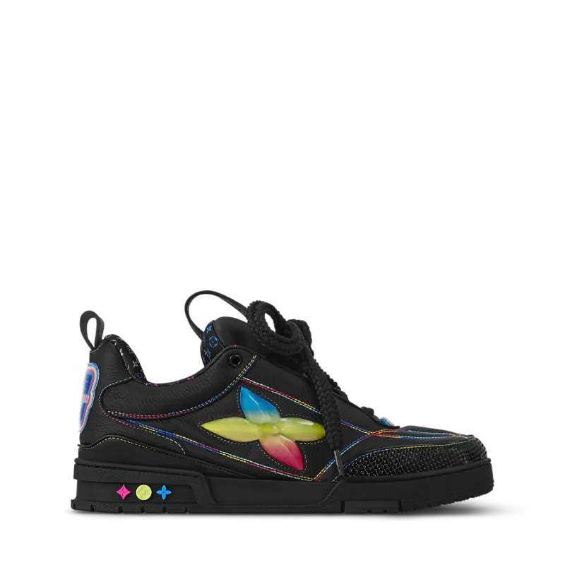 PK God Batch Louis Vuitton Skate Trainer Black