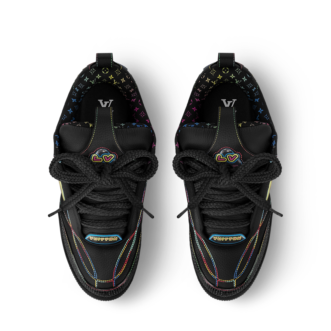 PK God Batch Louis Vuitton Skate Trainer Black