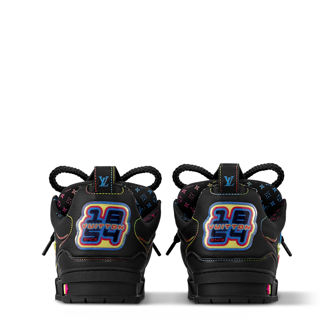 PK God Batch Louis Vuitton Skate Trainer Black