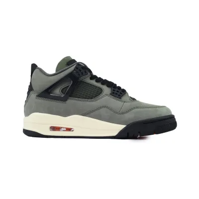 PK God Batch Undefeated x Air Jordan 4 Retro Green Black IB1519-200 02