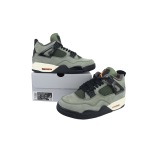 PK God Batch Undefeated x Air Jordan 4 Retro Green Black IB1519-200