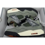 PK God Batch Undefeated x Air Jordan 4 Retro Green Black IB1519-200