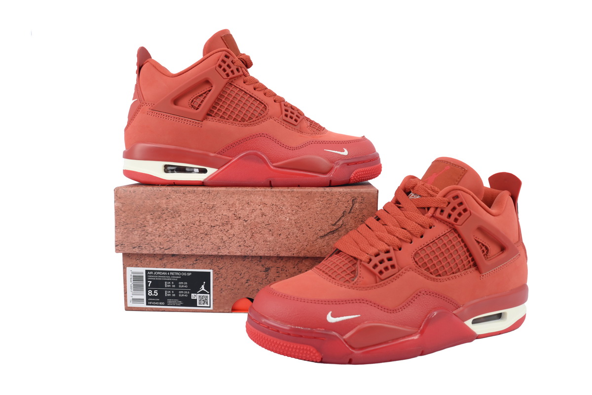 Special offer Batch Nigel Sylvester x Air Jordan 4 Retro OG SP 'Brick By Brick' HF4340-800