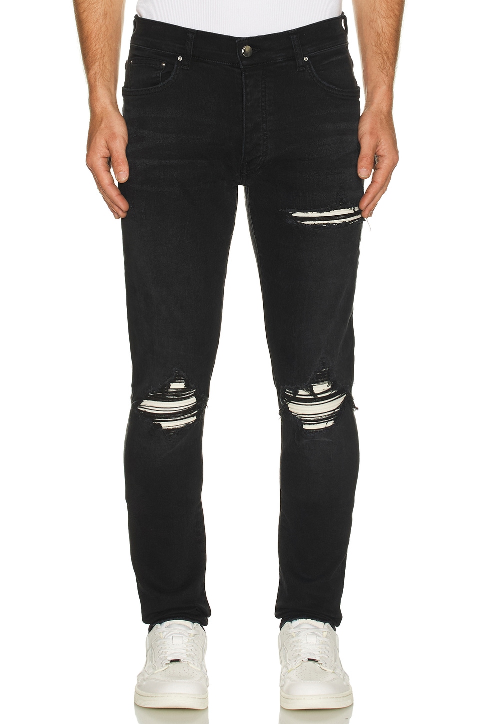 Amiri MX1 Ultrasuede Jean PK0613