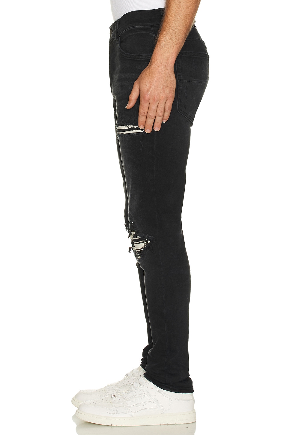 Amiri MX1 Ultrasuede Jean PK0613