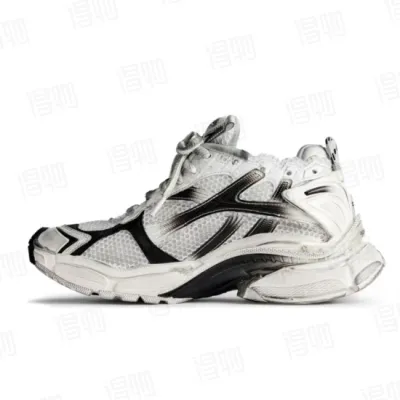 PK God Batch Balenciaga Runner Sneaker 'Gradient - White Black' 772774 WRUNG 9010 01