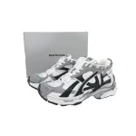 PK God Batch Balenciaga Runner Sneaker 'Grey White Black' 772774 W3RNY 9012