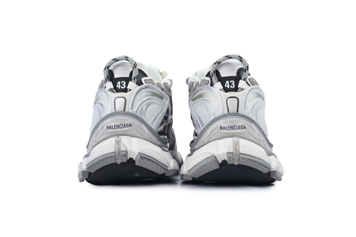 PK God Batch Balenciaga Runner Sneaker 'Grey White Black' 772774 W3RNY 9012
