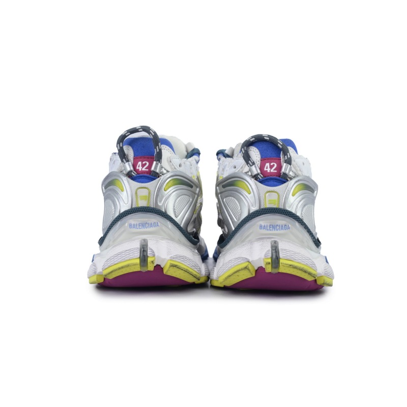 PK God Batch Balenciaga Runner Sneaker 'White Purple Blue' 772767 W3RMU 9547 