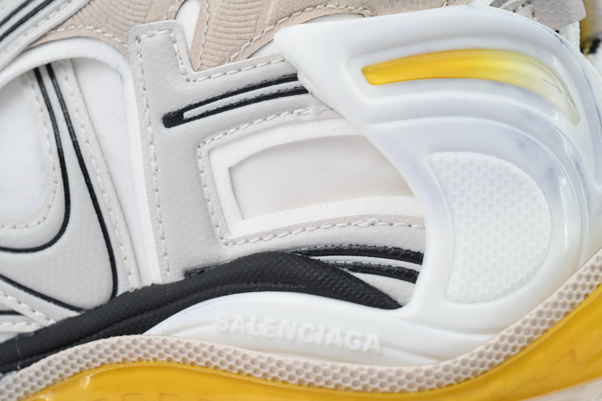 PK God Batch Balenciaga Runner Sneaker 'White Yellow' 772767 W3RNY 9170