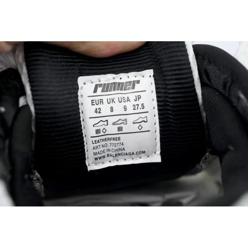 PK God Batch Balenciaga Runner Sneaker 'White Yellow Blue' 772774 W3RMU 9074