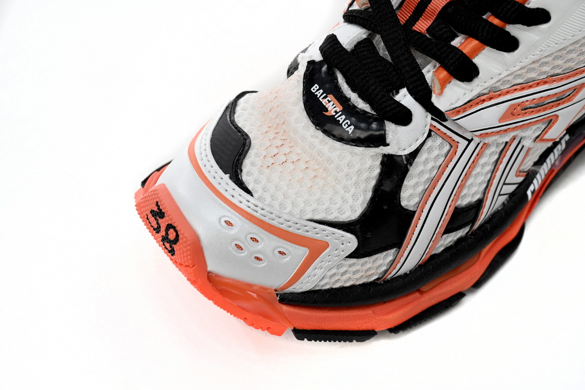 PK God Batch Balenciaga Runner White Orange Black 677402 W3RB7 9051