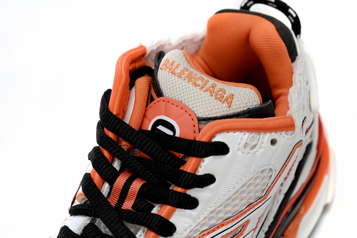 PK God Batch Balenciaga Runner White Orange Black 677402 W3RB7 9051