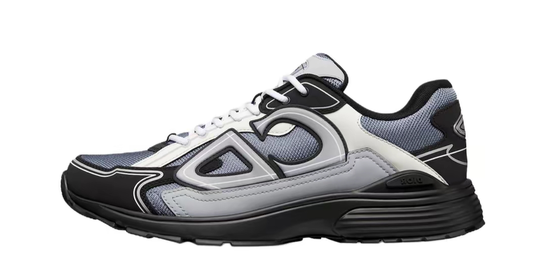 PK God Batch Dior B30 Sneaker Blue Mesh with Gray, White and Black 3SN279ZRB_H068