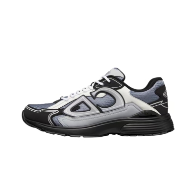 PK God Batch Dior B30 Sneaker Blue Mesh with Gray, White and Black 3SN279ZRB_H068 01