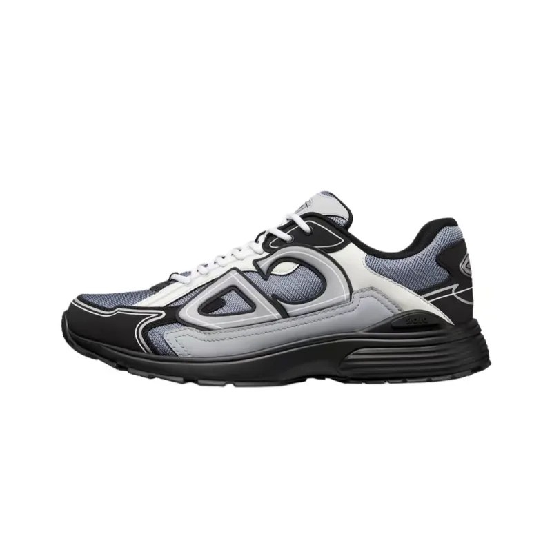PK God Batch Dior B30 Sneaker Blue Mesh with Gray, White and Black 3SN279ZRB_H068