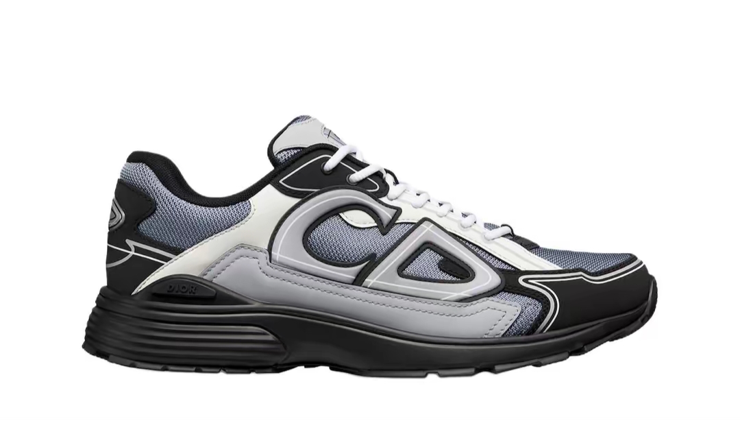 PK God Batch Dior B30 Sneaker Blue Mesh with Gray, White and Black 3SN279ZRB_H068