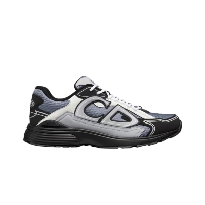 PK God Batch Dior B30 Sneaker Blue Mesh with Gray, White and Black 3SN279ZRB_H068 02