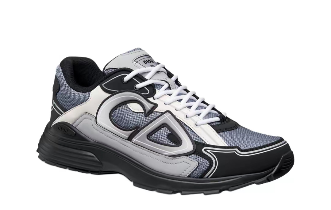 PK God Batch Dior B30 Sneaker Blue Mesh with Gray, White and Black 3SN279ZRB_H068