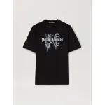 Palm Angels Monogram Spray City T-Shirt Los Angels Black/White